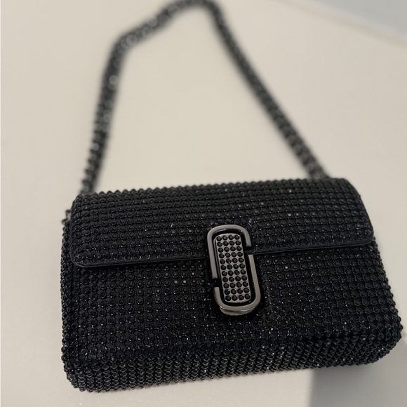 NWT Marc Jacobs THE RHINESTONE
J MARC MINI SHOULDER BAG - Picture 4 of 9